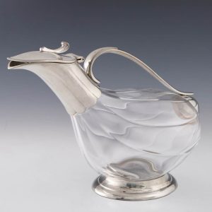 Mid Century L'Esprit and Levin Duck Shaped Claret Jug