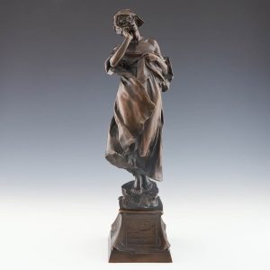Bronze Sculpture Call of the Sea by Leonard Hartwell (1873-1951)