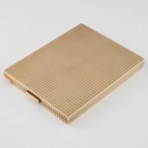 Dunhill Parcel Gilt Sterling Silver Cigarette Case London 1937