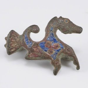 Roman Jewellery  Bronze Hippocampus Brooch 1st-3rd Century