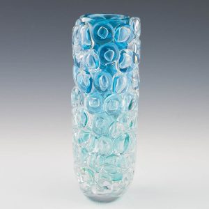 Allister Malcolm Luminescent Aqua Bubble Wrap Vase 2023