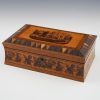 Tunbridge Ware Jewellery Box Depicting Hever Castle