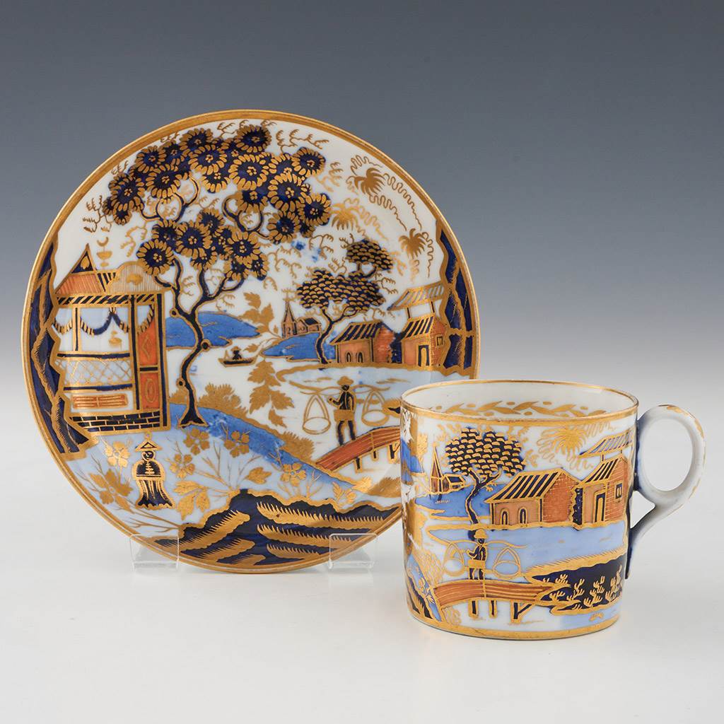 Porcelain Teacup & Saucer