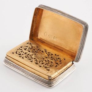 Sterling Silver Vinaigrette Birmingham 1834