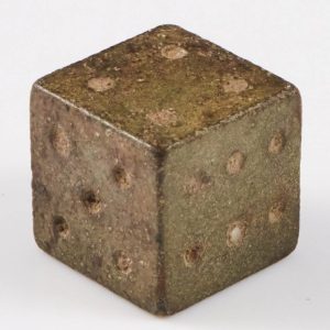 Stuart Period Bronze Gaming Die 17th-18th Century