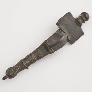 Anglo Saxon Cruciform Bronze Long Brooch 6th-7th Century