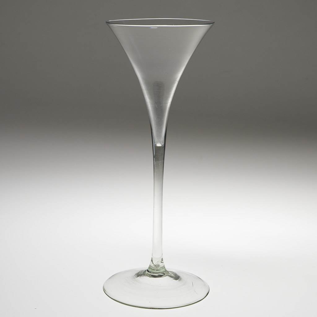 An 18th Century Georgian Toasting Glass