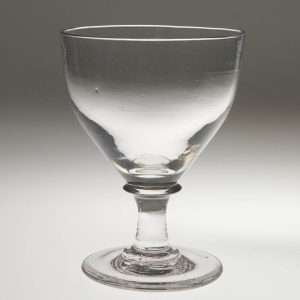 Rummer Glass with Capstan Stem 19th Century
