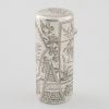 Victorian silver perfume bottle