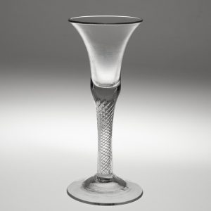 Georgian Wine glass with Air Twist Stem c1750