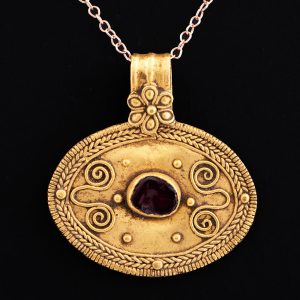 Saxon Gold Pendant 5th-8th Century