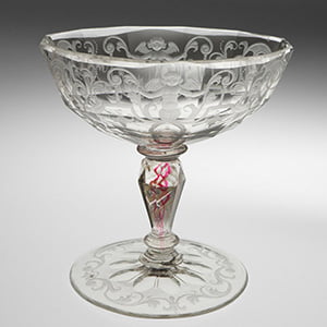 Georgian Sweetmeat Glass and Jelly Glass