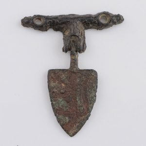 Medieval Knight Heraldic Harness Pendant Hugh de Turberville 13th Century