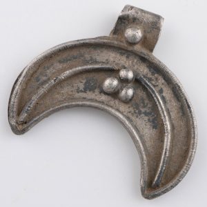 Viking Era Silver Lunate Pendant 9th-11th Century