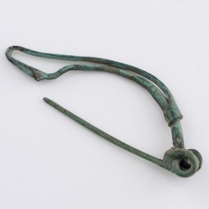 Celtic Bronze La Tene Type Large Fibula 2nd-1st Century BC