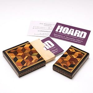 Tunbridge Ware Card and Cigar Cases