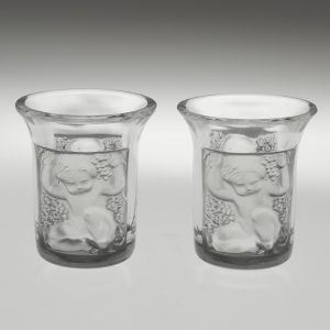 Lalique Enfants Shot Glasses Designed 1932
