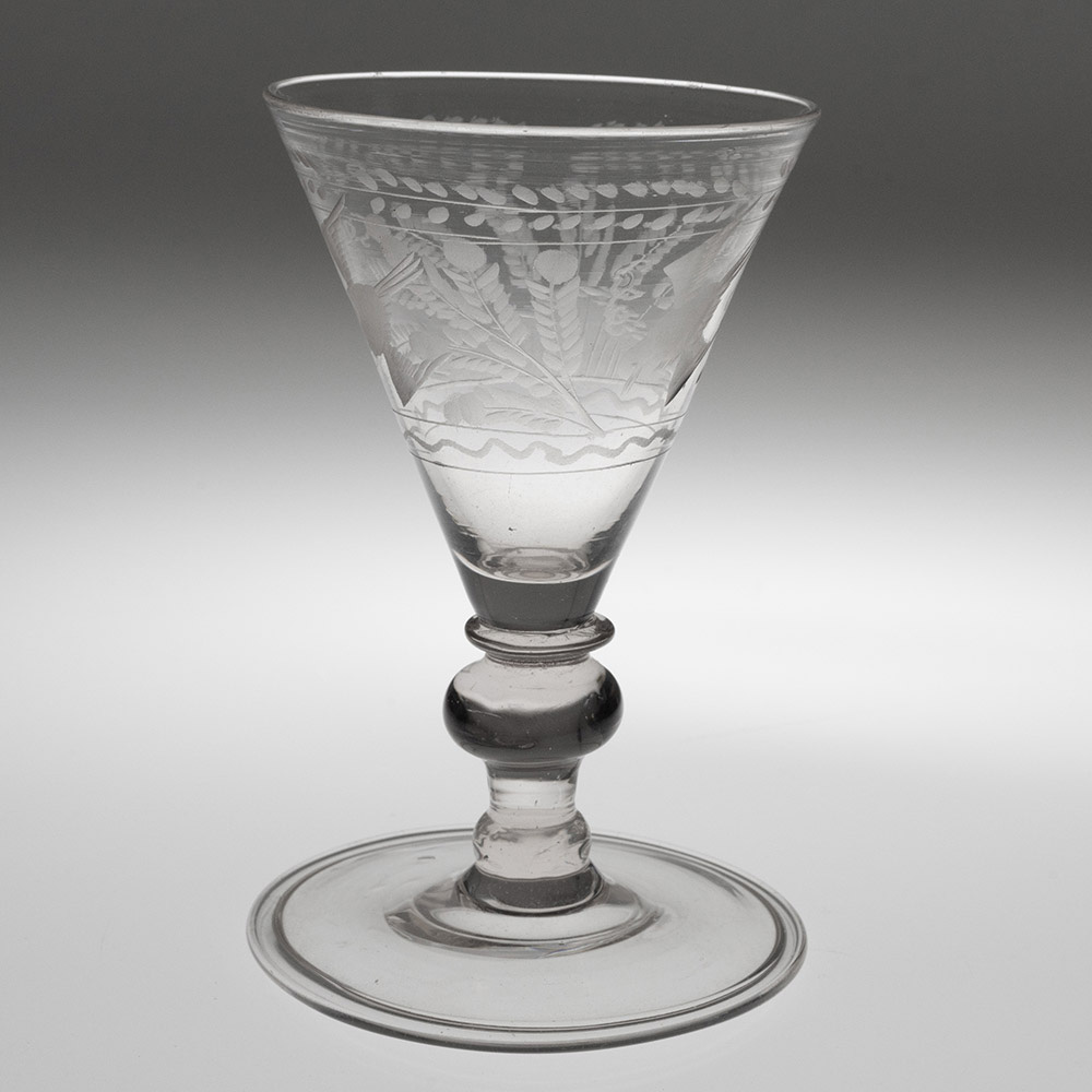 Postsdam Engraved Trichterpokal c1690