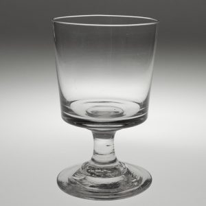 Bucket Bowl Victorian Rummer Glass c1850