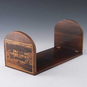Tunbridge Ware Book Slide with Shakespeare's Birthplace c1860