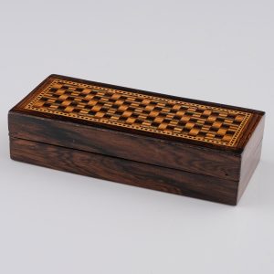 Tunbridge Ware Trinket Box c1890