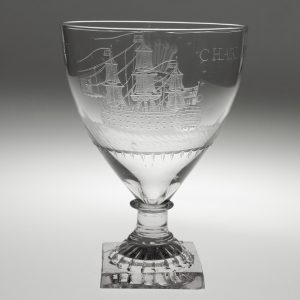 Battle of the Glorious 1st June Commemorative Rummer c1800