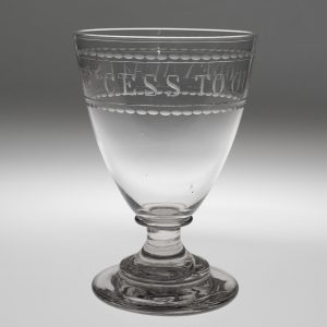 Georgian Rummer Success To Our Wooden Walls c1810