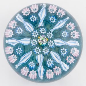 John Deacons Paperweight Radial Millefiori c2000