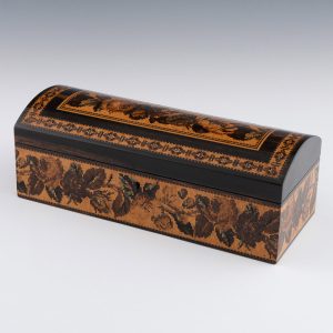 Tunbridge Ware Glove Box by Thomas Barton c1870