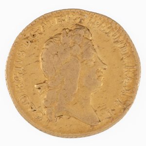 Hanoverian Coins George I Gold Half Guinea 1725