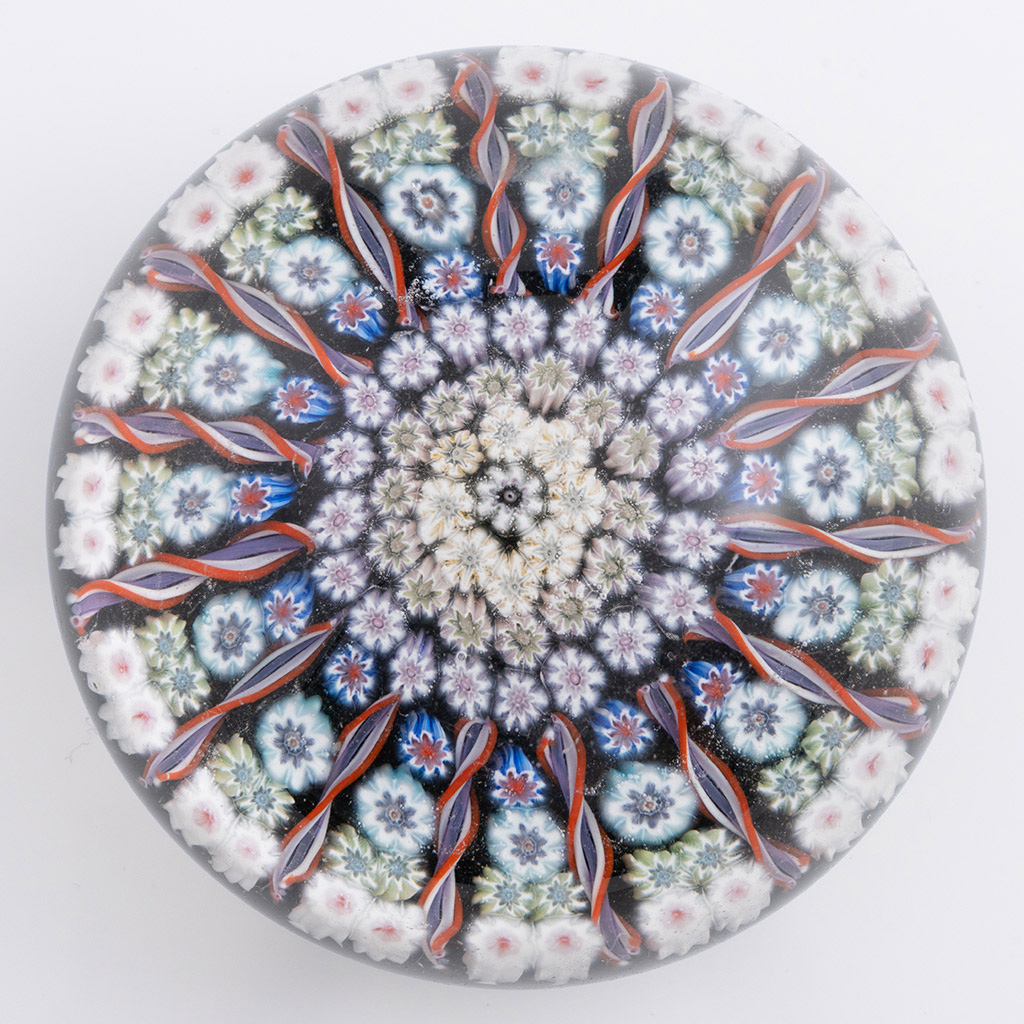 Perthshire Paperweight Perthshire Paperweight Fifteen Spoke Millefiori PP1 Pre 1978