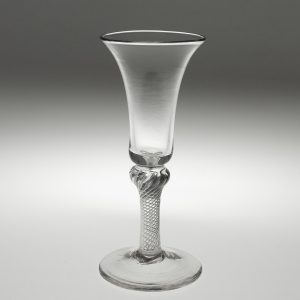 Georgian Ale Glass with Air Twist Stem c1750
