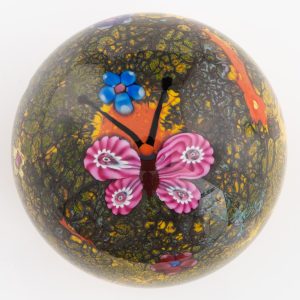 Selkirk Paperweight Summer Magic Butterfly 1996