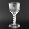 Georgian Goblet with opaque Twist Stem