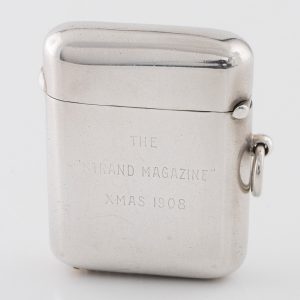 Sampson Mordan Vesta Case Strand Magazine Engraving 1908