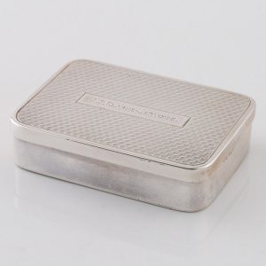 Sampson Mordan Silver Matchbox