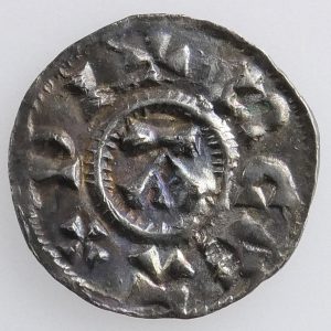 Viking Silver Penny East Anglia St Edmund AD 885-915