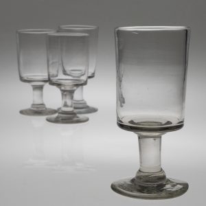 Set of Four Victorian Tavern Glasses c1890