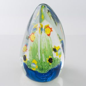 Modern Large Aquarium Paperweight