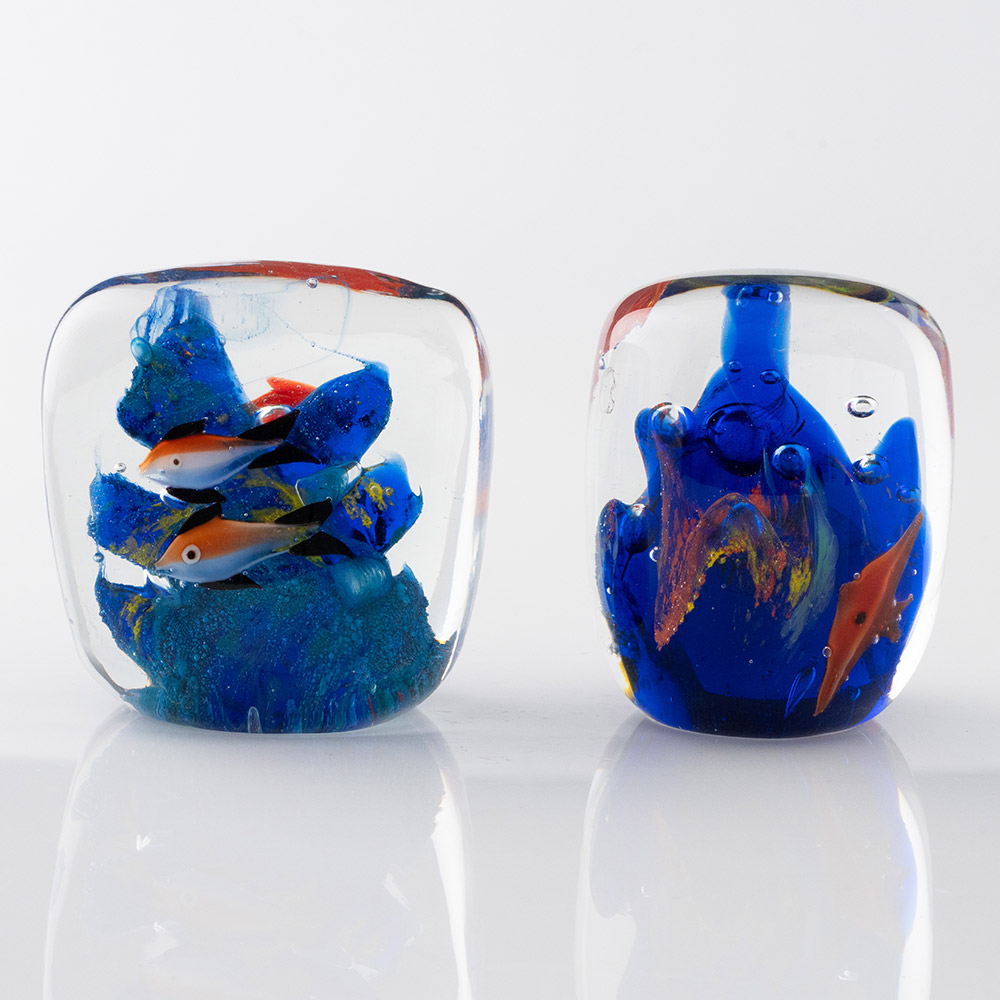 Chinese Aquarium Paperweights c2000