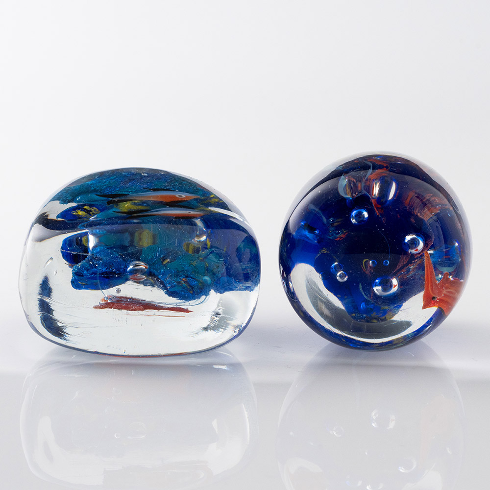 Chinese Aquarium Paperweights c2000
