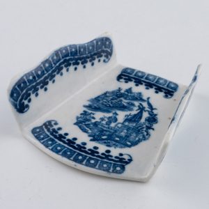 Caughley Porcelain Asparagus Server c1790