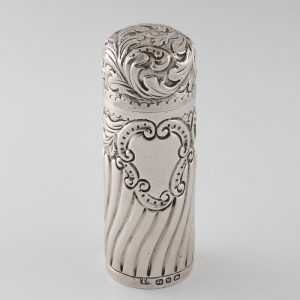 Sterling Silver Scent Bottle Birmingham 1894
