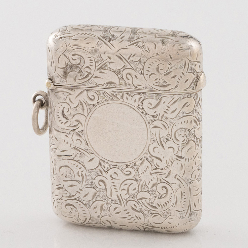 Silver Vesta Case