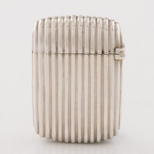 Sampson Mordan Silver Vesta Case London 1891