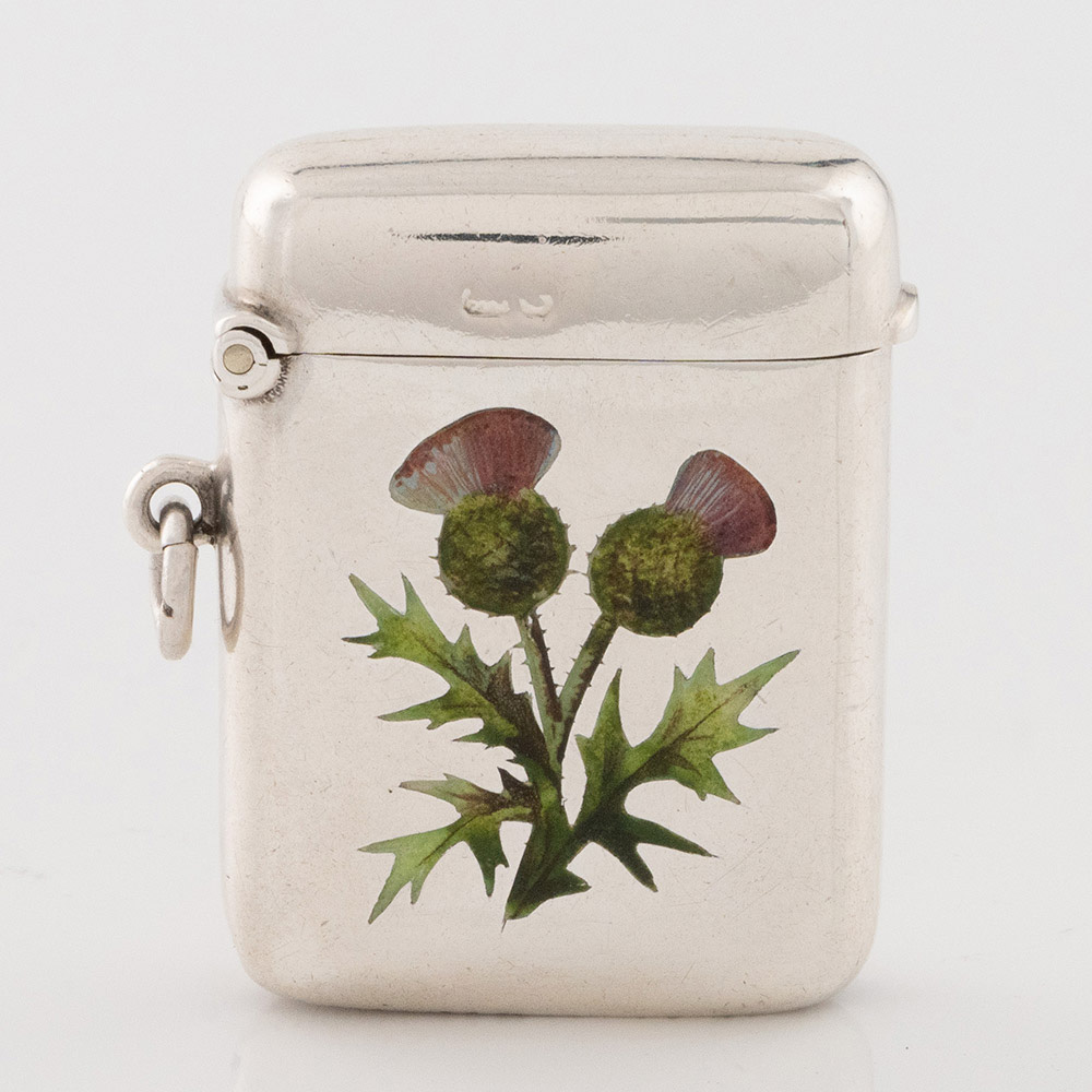 Silver Vesta Case
