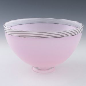 Lindean Mill Glass Bowl by Sandstrom and Kaplan 1986