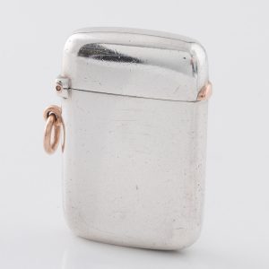 Sampson Mordan Silver Vesta Case London 1897