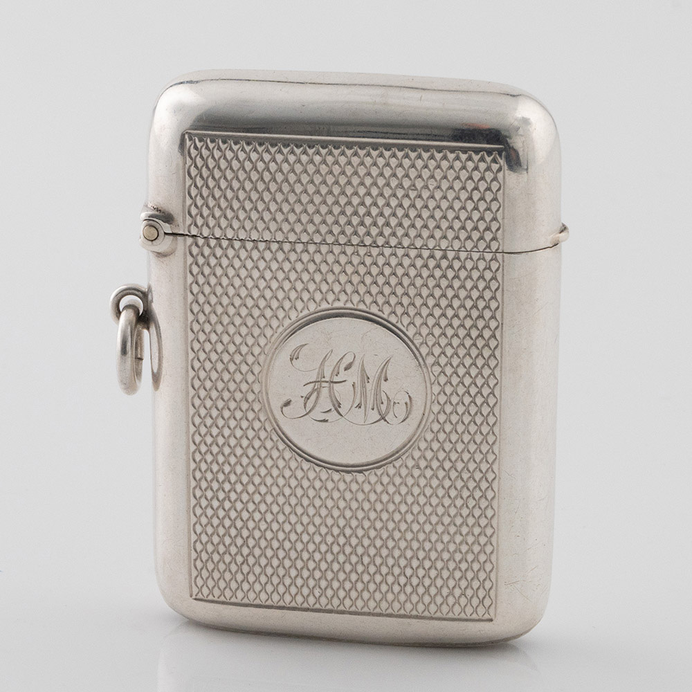silver vesta case