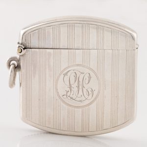 Sterling Silver Vesta Case Birmingham 1905